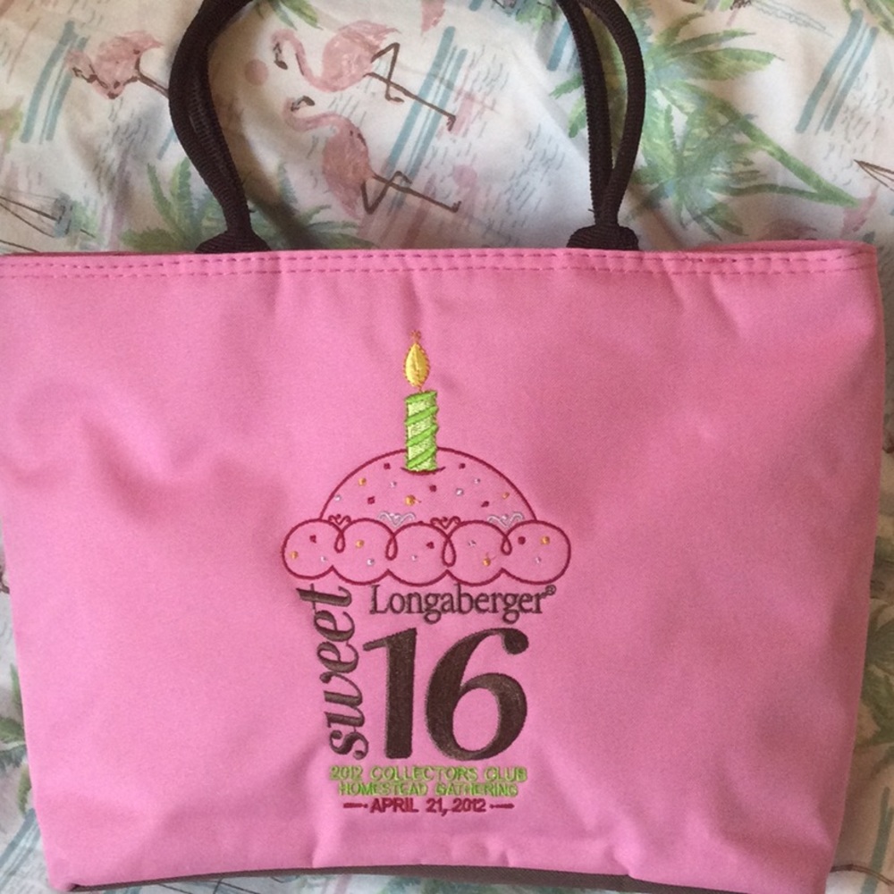 Longaberger Sweet 16 purse. 2012